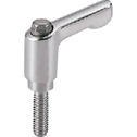 ミニクランプレバー（おねじ） - オールステンレス製