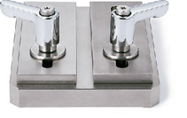 LHCMS-LW-CRミニクランプレバー - 平座金組み込みタイプ - フラットタイプ