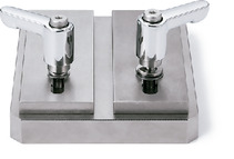 LHCMS-W-CRミニクランプレバー - ばね座金組み込みタイプ - フラットタイプ