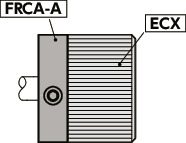 FRCA-A丸シャフトクランパ - アルミニウム製 - 回転軸用 - 止めねじタイプ 