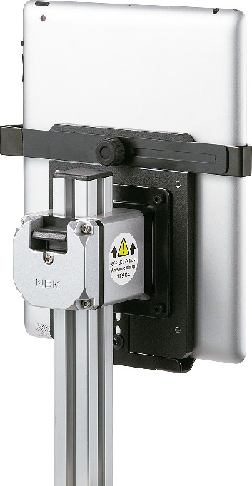 テーブルへジョイスィックを固定する部品 DTAC-13-330-AB-30-BK-A｜タブレットPCホルダ - クイック