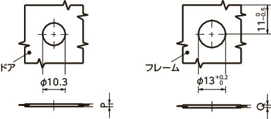 D1-RCリセプタクル - クリップオン
