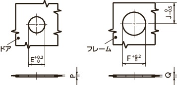 D8-RCリセプタクル - クリップオン