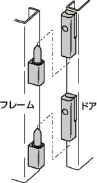 96-ADアジャスタブルコンプレッションヒンジ