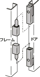 96-ADアジャスタブルコンプレッションヒンジ