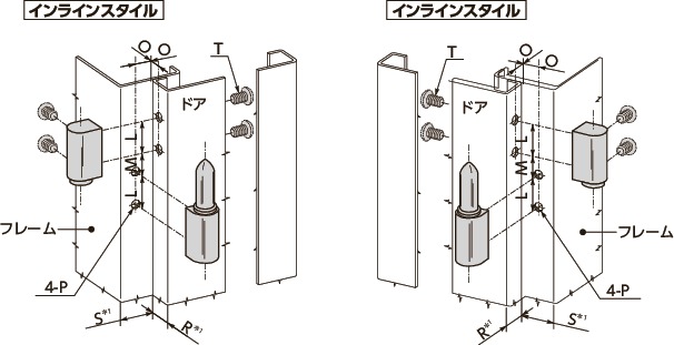 96-NYナイロンリフトオフヒンジ