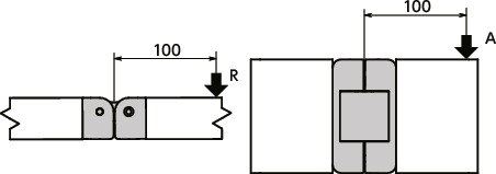 AH-2E-2000A2-50｜トルクヒンジ - アルミニウム（黒アルマイト処理）製