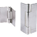 シートメタルヒンジ（平蝶番） - ステンレス製 - 穴なしタイプ