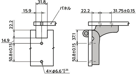 CB-Aサポートヒンジ