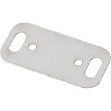 ヒンジ用プレート - 貫通穴タイプ