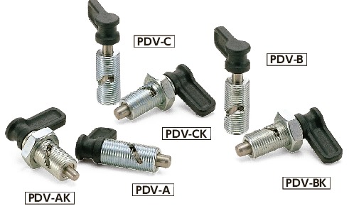あたま PDV_インデックスプランジャ - レバータイプ|NBK【鍋屋バイテック会社】