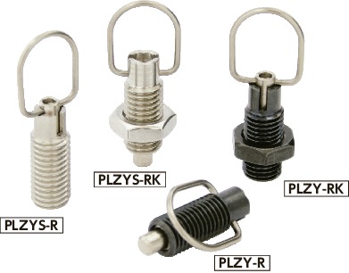 PLZYS-6-6-M12-R｜インデックスプランジャ - ロック機構つき - リング