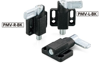 PMV_フランジつきインデックスプランジャ - レバータイプ|NBK【鍋屋