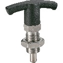 インデックスプランジャ - ロック機構つき - T字ノブタイプ