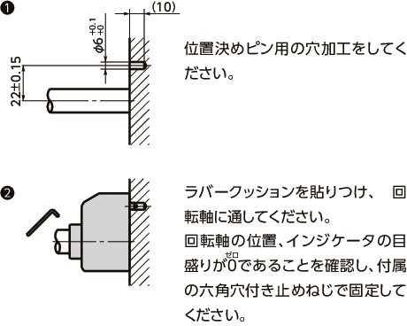 RDS/RDS-Sデジタルポジションインジケータ/RDS用スペーサ