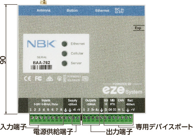 ezeioクラウド型遠隔監視システム（イージー・アイ・オー）