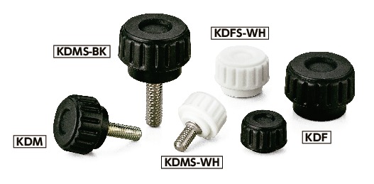 KDM-16-M5-10｜ディンプルノブ D 16 M(並目)ねじの呼び M5