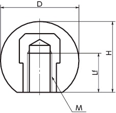 KGB-40-M12｜ゴムボール D 40｜NBK【鍋屋バイテック会社】
