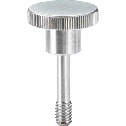 脱落防止ローレットノブ - SUS316L相当