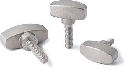 KNWMS-34-M8-16-A4｜ステンレスウィングノブ（おねじ） D 34 M(並目