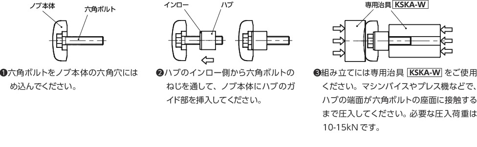 KSKA-Wメタルスーパーノブ専用治具