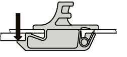 A3-25スライドラッチ - エルゴタブスタイル 