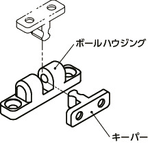 BACSボールキャッチ - ステンレス製