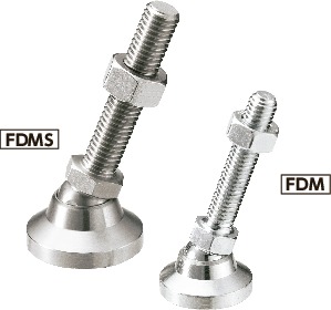 FDMS-60-M16-80｜レベリングアジャスタ（おねじ） D 60 M(並目