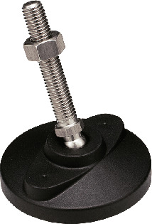 FPMS-100-M24-98-GH｜レベリングアジャスタ - 重荷重タイプ - ラバー