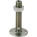 レベリングアジャスタ（おねじ） - アンカー固定タイプ - 六角穴つき