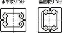 TSMリニアスライドレール - 伸縮式 - 水平取りつけ対応