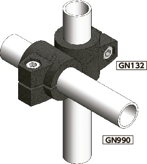 GN132_パイプジョイント - クロス|NBK【鍋屋バイテック会社】