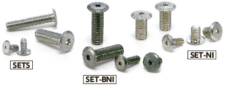 SETS-M2｜ヘクサロビュラ穴付き超極低頭ボルト M(並目)ねじの呼び M2