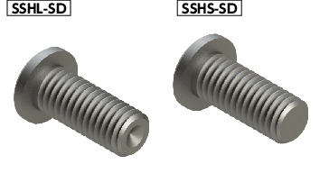 SSHL-SD六角穴付き極低頭小頭ボルト（SUS316L）