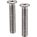 SSHS-M6-FT 六角穴付き極低頭ボルト（全ねじ）