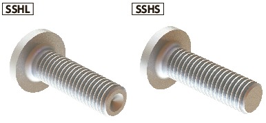 SSHS六角穴付き極低頭ボルト（ステンレス）