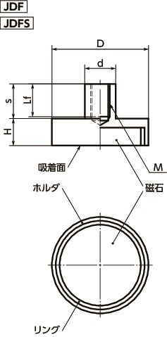 マグネット クリアマグネット40mm 4P ブルー ×10セット 4906327900510 | Kom