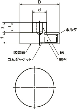 JRF-ND 寸法図