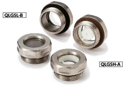 QLGSH-14-G1/2-A｜オイルレベルウィンドウ D 26｜NBK【鍋屋