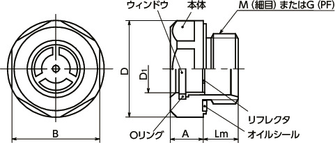 QLGSL-A 寸法図