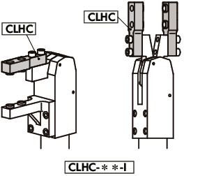 CLHCクランプジョー用ホルダー