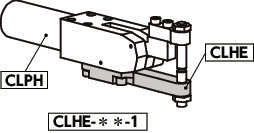 CLHEクランピングボルト用スタティックホルダー