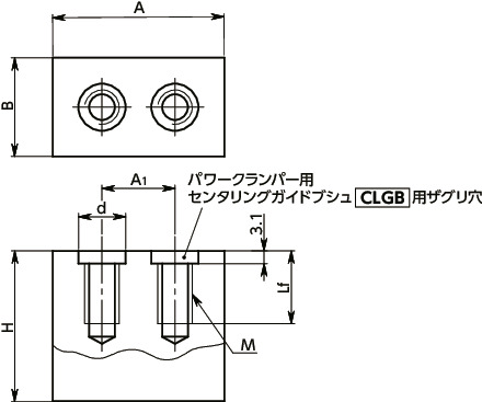 CLJAパワークランパー用クランプジョー 