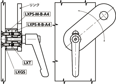 LXPSセレーションロック（ステンレス製）