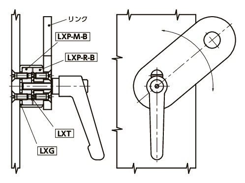 LXGセレーションロック用ガイド