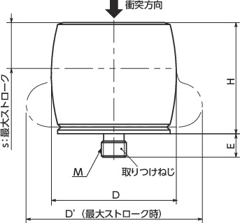 肌触りがいい TPC-AS-H_高性能エラストマストッパ(ベーシックストップ)-長寿命 安全・セキュリティ