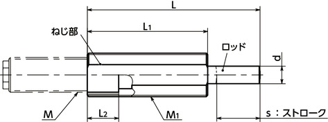 PBVボルトプレサポート寸法図