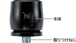 TPC-AS/TPC-AA/TPC-RS/TPC-M_C高性能エラストマストッパ(ベーシックストップ)-長寿命・高耐環境性