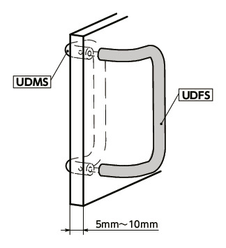 UDFSステンレス取っ手 
