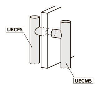 UECMSステンレスチューブラ取っ手